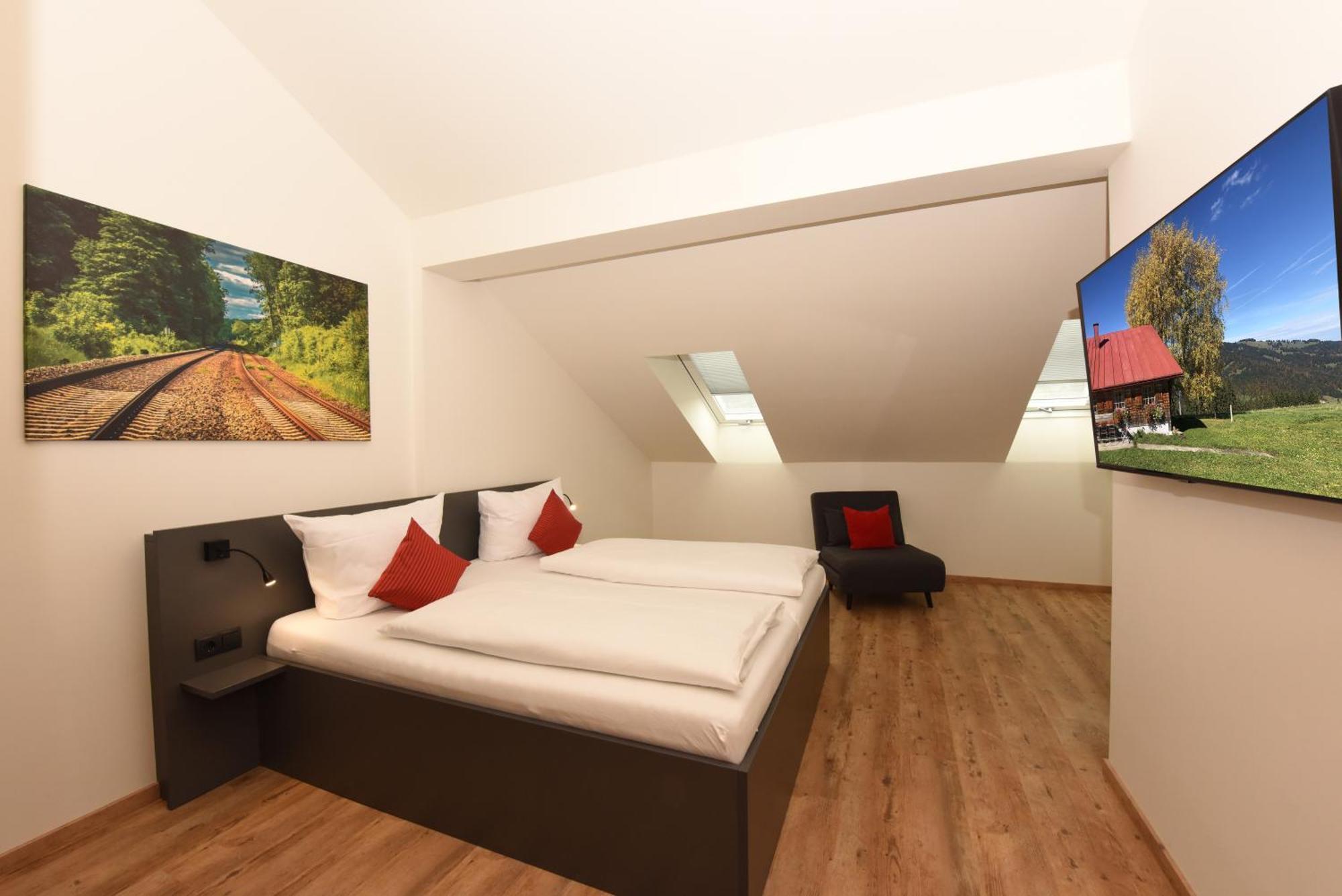 Hotel Am Gleis 1 Sonthofen Bagian luar foto